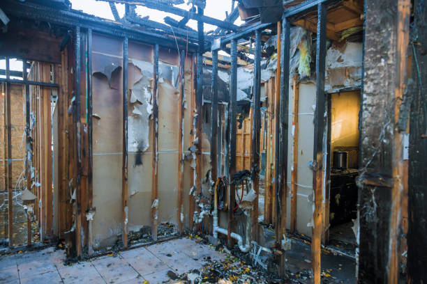 Professional Smoke Damage Restoration technician working in Orlando, FL